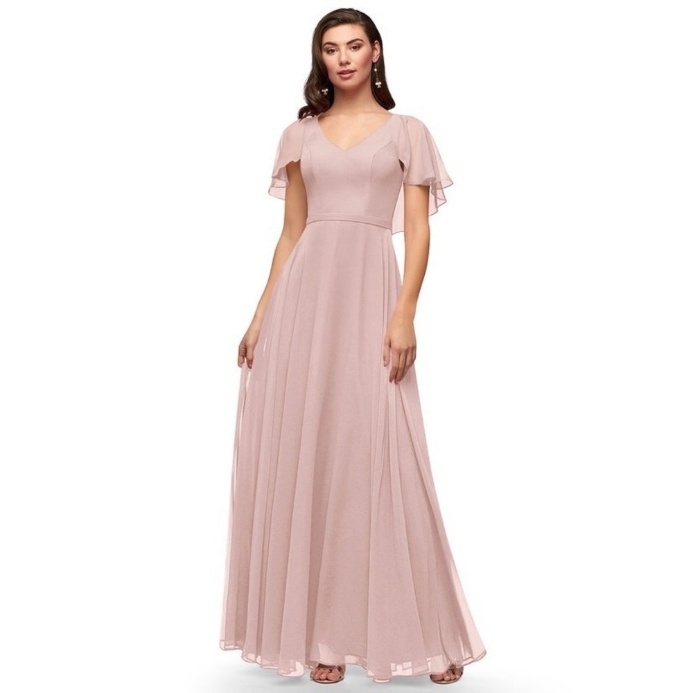 Azazie Jamie in Dusty Rose